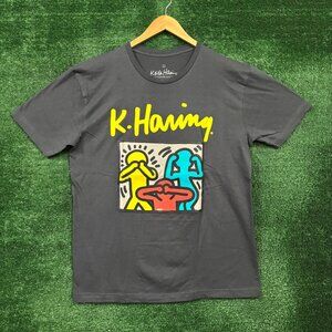 Keith Haring graphic T-shirt in size Large